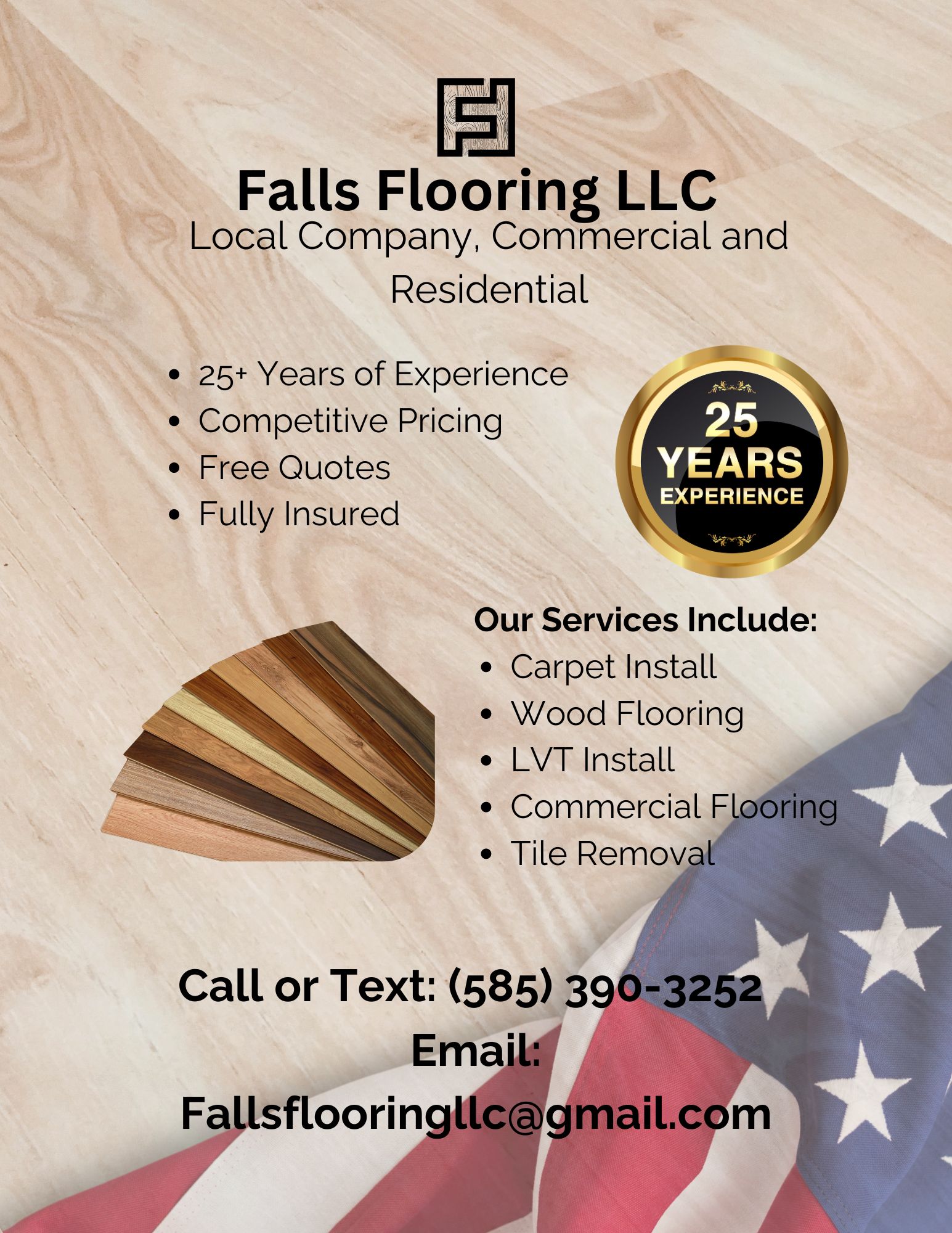 Falls Flooring Flyer